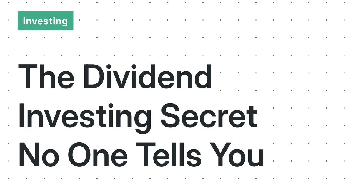 Dividend Investing for Beginners: A Realistic Guide to Building Sustainable Income