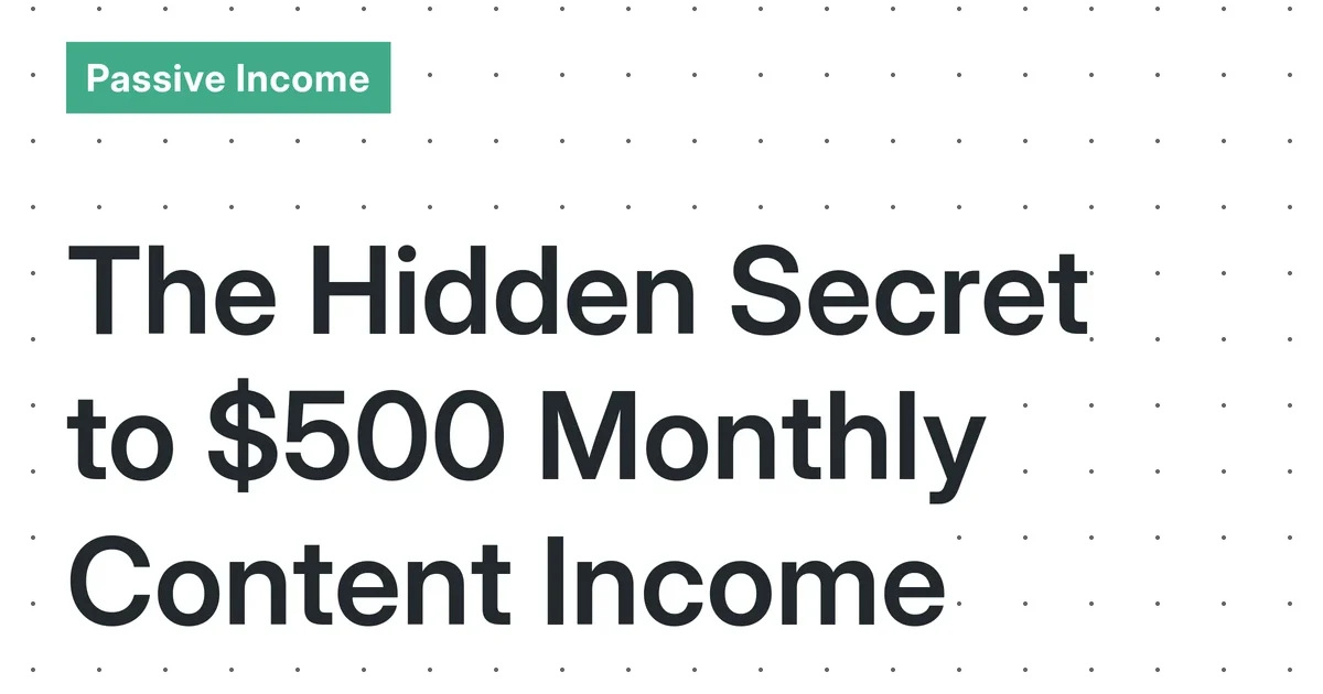 Content Monetization: A Realistic Guide to Building Sustainable Income