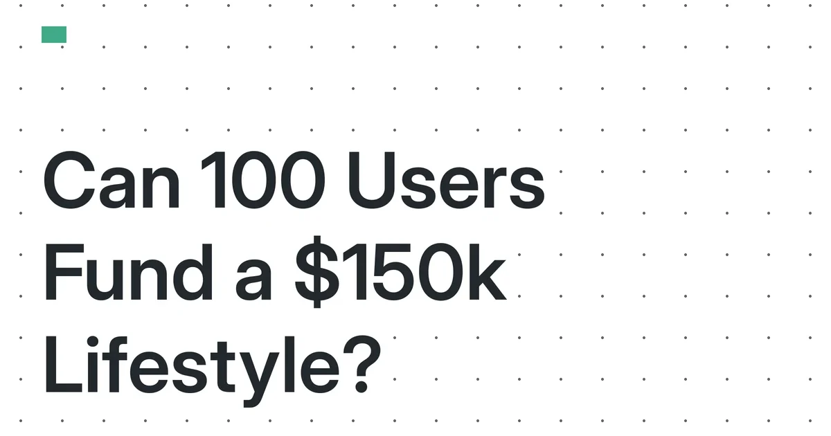 The 2026 Salary-Replacement Micro-SaaS: Can 100 Users Fund a $150k+ Lifestyle for a Solo Founder?