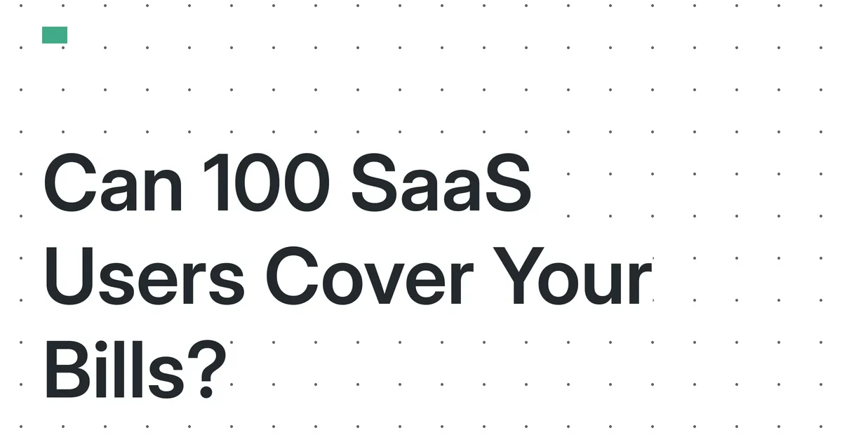 The 2026 Dual-Income Micro-SaaS: Can 100 Users Stabilize Your Finances When Your Partner’s Income Is Unpredictable?